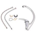 Змішувач для кухні Lidz (CRM) Mars 81 007-3