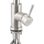 Змішувач для кухні Lidz (NKS) 12 32 015FL-13 з висувним виливом