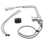 Змішувач для кухні Lidz (NKS) 12 32 015FL-13 з висувним виливом