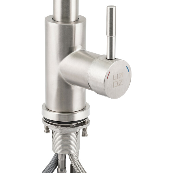 Змішувач для кухні Lidz (NKS) 12 32 015FL-13 з висувним виливом