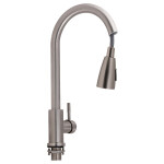 Змішувач для кухні Lidz (NKS) 12 32 015FL-8 з висувним виливом