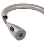 Змішувач для кухні Lidz (NKS) 12 32 015FL-8 з висувним виливом