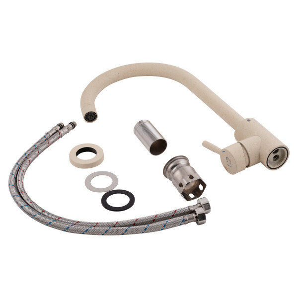 Змішувач для кухні Lidz (BEI) 12 32 015F-8