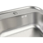 Кухонна мийка Lidz 4749 0,8 мм Micro Decor (LIDZ4749MICDEC)