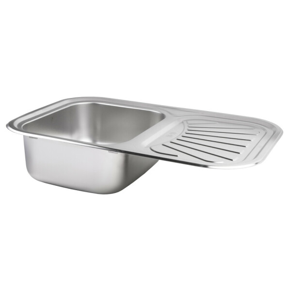 Кухонна мийка Lidz 7549 0,8 мм Micro Decor (LIDZ7549MICDEC)