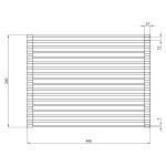 Сушилка для посуды Lidz (CRM) 112 20 000 00