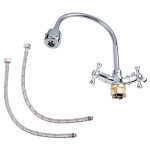 Змішувач для кухні Lidz (CRM) 75 21 271F-4 з рефлекторним виливом