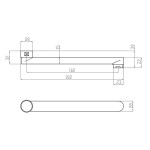 Излив для кухни Lidz (CRM) 54 01 150 00