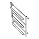 Полотенцесушитель водяной Lidz Zigzag (CRM) D32/20х1/2" 500x800 P3