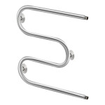 Полотенцесушитель водяной Lidz Snake (CRM) D25х1/2" 500x400