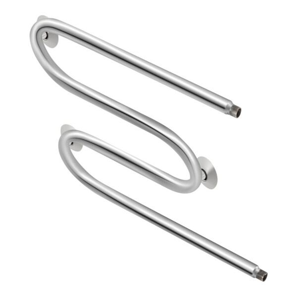 Полотенцесушитель водяной Lidz Snake (CRM) D25х1/2" 500x400