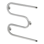 Полотенцесушитель водяной Lidz Snake (CRM) D25х1/2" 500x500