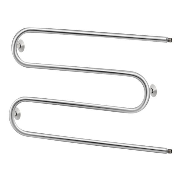 Полотенцесушитель водяной Lidz Snake (CRM) D25х1/2" 500x700