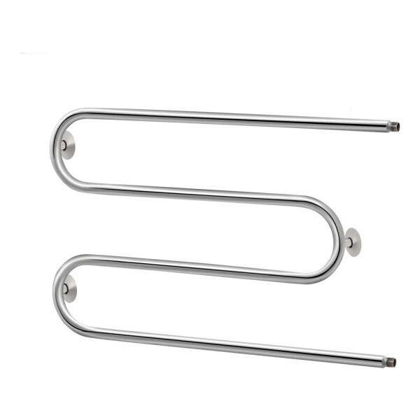 Полотенцесушитель водяной Lidz Snake (CRM) D25х1/2" 500x800