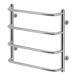 Полотенцесушитель водяной Lidz Standard (CRM) D32/20х1/2" 500x500 P4