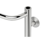 Полотенцесушитель водяной Lidz Standard (CRM) D32/20х1/2" 500x500 P4