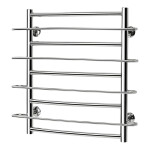 Полотенцесушитель водяной Lidz Standard (CRM) РЛС D32/20х1/2" 500x600 P4