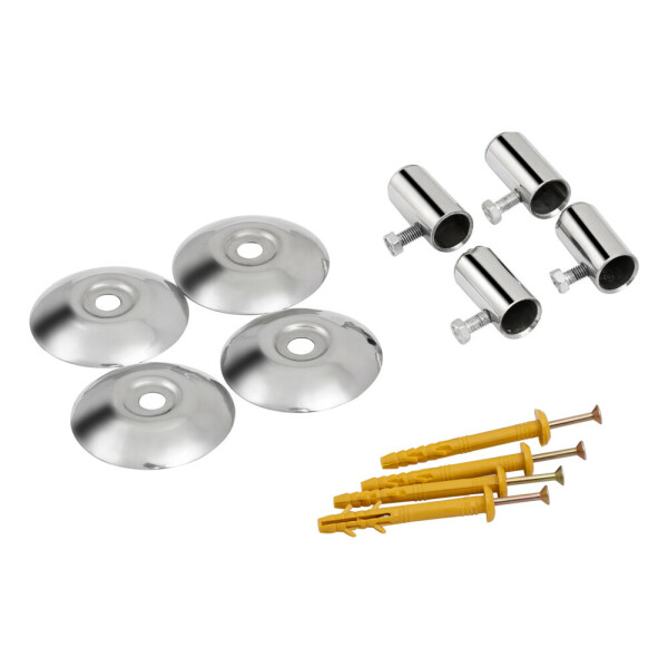 Полотенцесушитель водяной Lidz Standard (CRM) РЛС D32/20х1/2" 500x600 P4