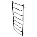 Полотенцесушитель водяной Lidz Trapezium (CRM) D38/25 500x1200 P8