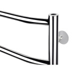 Полотенцесушитель водяной Lidz Trapezium (CRM) D38/25 500x1200 P8