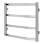 Полотенцесушитель водяной Lidz Trapezium (CRM) D38/25 500x500 P4