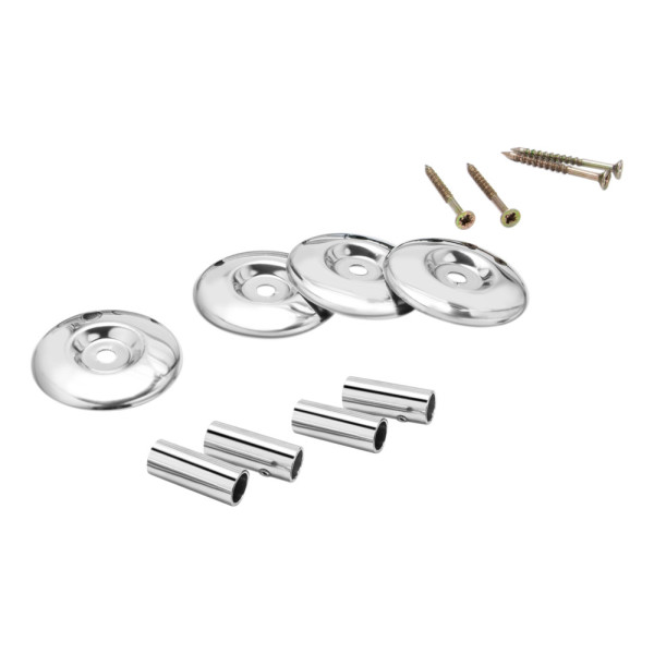 Полотенцесушитель водяной Lidz Trapezium (CRM) D38/25 500x500 P4