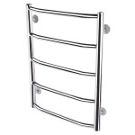 Полотенцесушитель водяной Lidz Trapezium (CRM) D38/25 500x700 P5