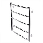 Полотенцесушитель водяной Lidz Trapezium (CRM) D38/25 600x700 P5