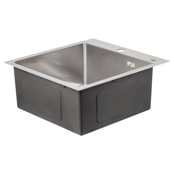 Набір 2  в 1 Lidz кухонна мийка H5050 3.0/1.0 мм Brush + дозатор для миючого засобу