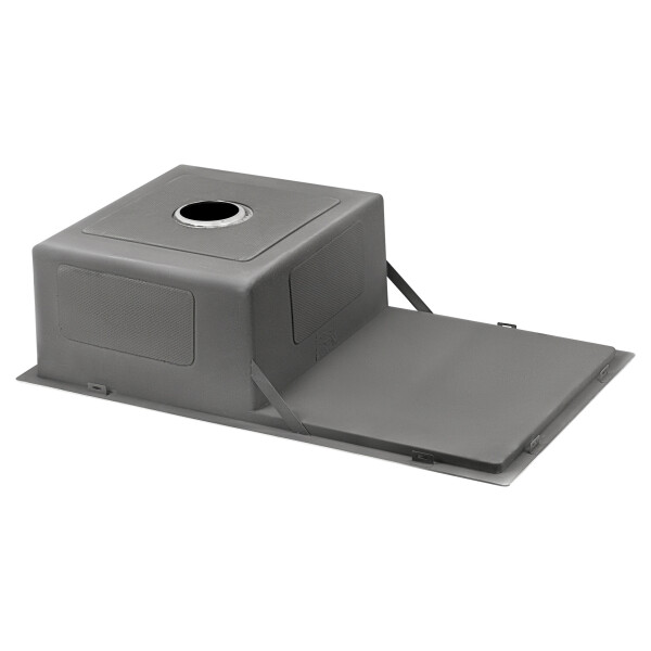 Кухонна мийка Lidz H7844 3.0/1.0 мм Brush (LIDZH7844LBRU3010)