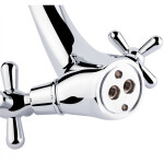 Змішувач для раковини Lidz (CRM) Dominox 15 161