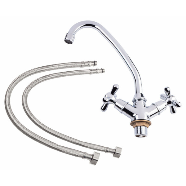 Змішувач для кухні Lidz (CRM) Dominox 15 272F-1