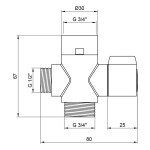 Дивертор Lidz (CRM) 52 01 000 01