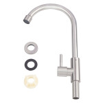 Кран на одну воду для кухні Lidz (NKS) 12 32 015SF-8