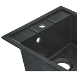 Кухонная мойка Lidz 460х515/200 BLA-03 (LIDZBLA03460515200)