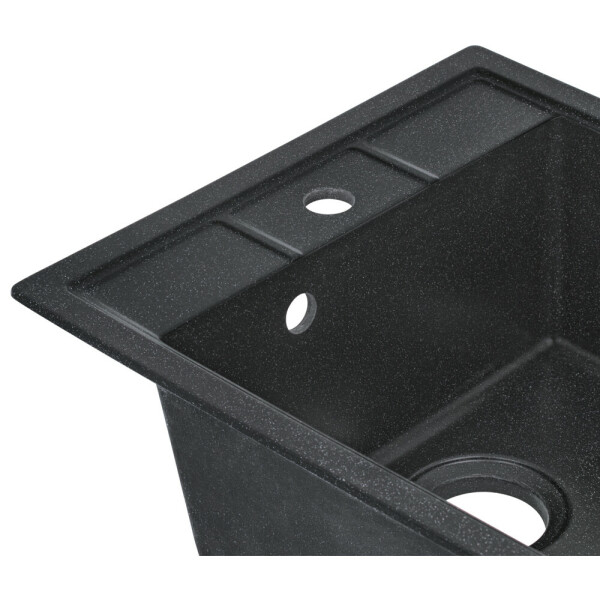 Кухонная мойка Lidz 460х515/200 BLA-03 (LIDZBLA03460515200)