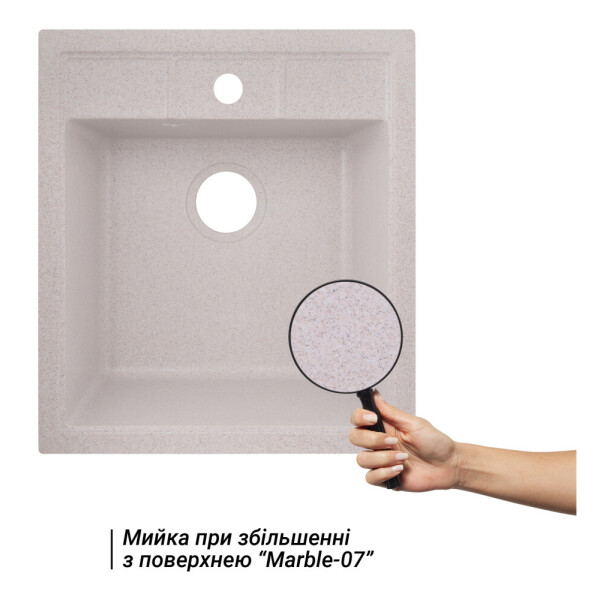 Кухонная мойка Lidz 460х515/200 MAR-07 (LIDZMAR07460515200)