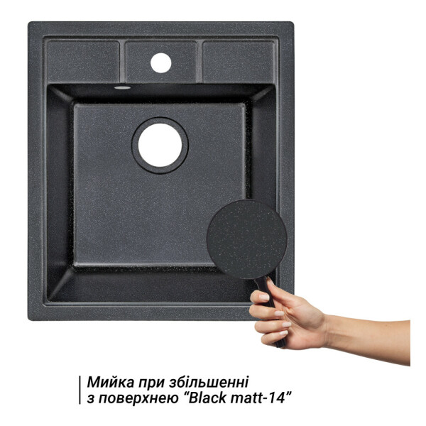 Кухонная мойка Lidz 460х515/200 BLM-14 (LIDZBLM14460515200)