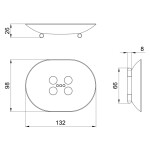 Мыльница Lidz (CRM) 120.02.04