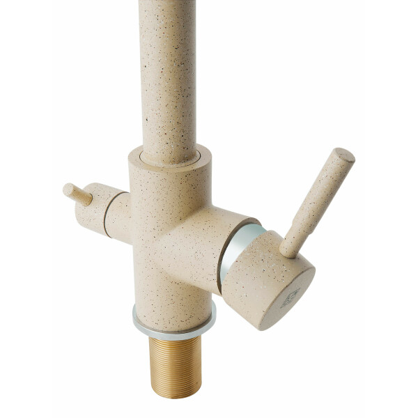 Змішувач для кухні Lidz (BEI) Over 38 020 з підключенням до фільтра