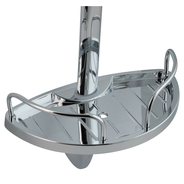 Штанга для душа Lidz (CRM) 49 40 019 с мыльницей