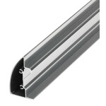 Душові двері в нішу Lidz Zycie SD100x185.CRM.TR, скло прозоре 5 мм