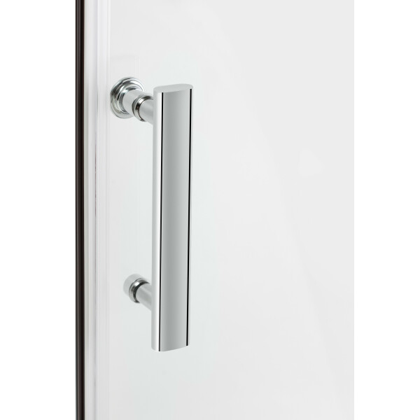 Душові двері в нішу Lidz Zycie SD100x185.CRM.TR, скло прозоре 5 мм