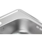 Кухонна мийка Lidz 4848 0,6 мм Micro Decor (LIDZ4848MDDEC06)