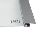 Гидромассажный бокс Lidz Tani SBM100x100.SAT.HIGH.FB, стекло Fabric 4 мм