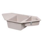 Кухонная мойка с дополнительной чашей Lidz 1000x500/225 COL-06 (LIDZCOL061000500225)