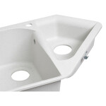 Кухонная мойка с дополнительной чашей Lidz 1000x500/225 STO-10 (LIDZSTO101000500225)