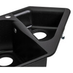 Кухонная мойка с дополнительной чашей Lidz 1000x500/225 BLM-14 (LIDZBLM141000500225)