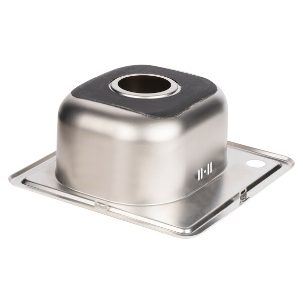 Кухонна мийка Lidz 3838 0,6 мм Micro Decor (LIDZ3838MDEC06)