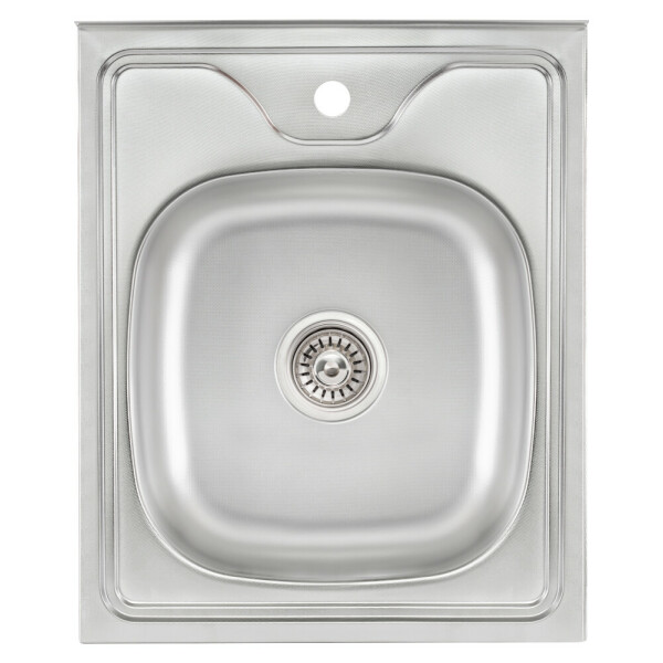 Кухонна мийка Lidz 6050 0,6 мм Satin (LIDZ605006SAT)